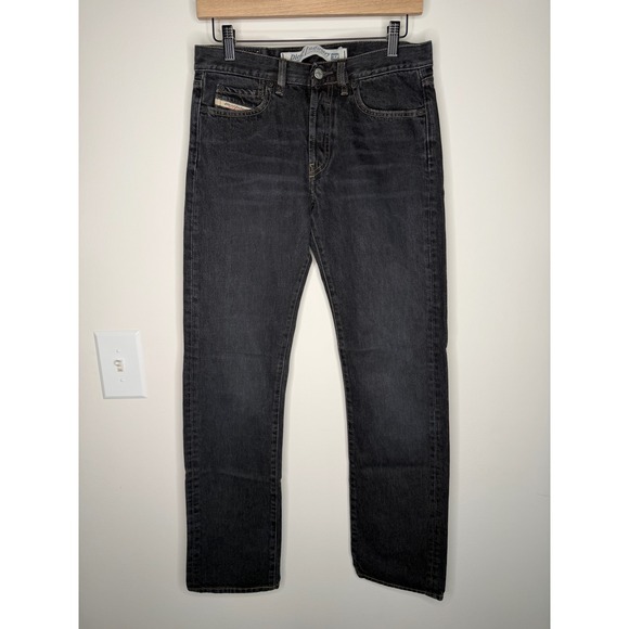 Diesel Other - Diesel Jeans Mens 27x32 Faded Black Straight Leg Made in Italy Designer